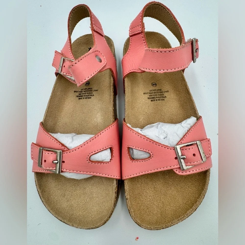 Old Soles NWT Sz 30 Pink “209 Retreat” Leather Sandals